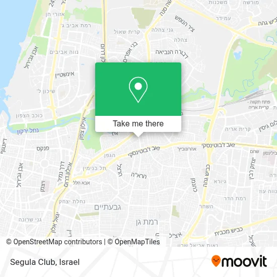 Segula Club map