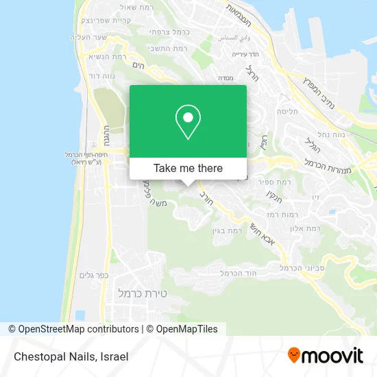 Chestopal Nails map