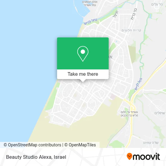 Beauty Studio Alexa map