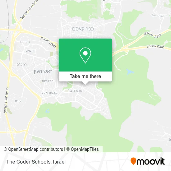 The Coder Schools map