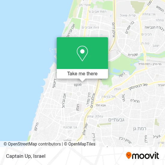 Captain Up map