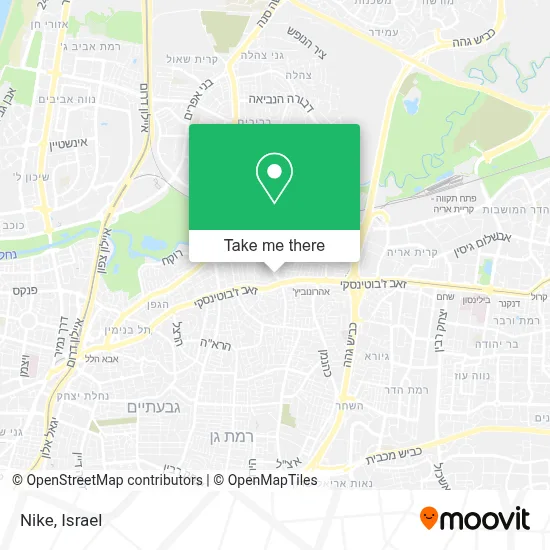 Nike map
