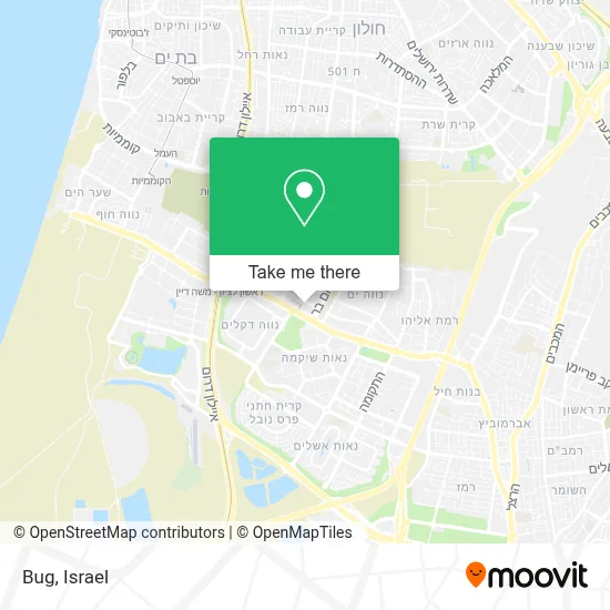 Bug map