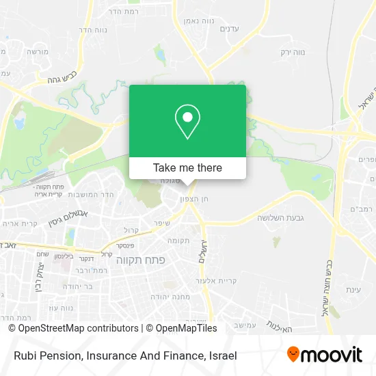 Rubi Pension, Insurance And Finance map
