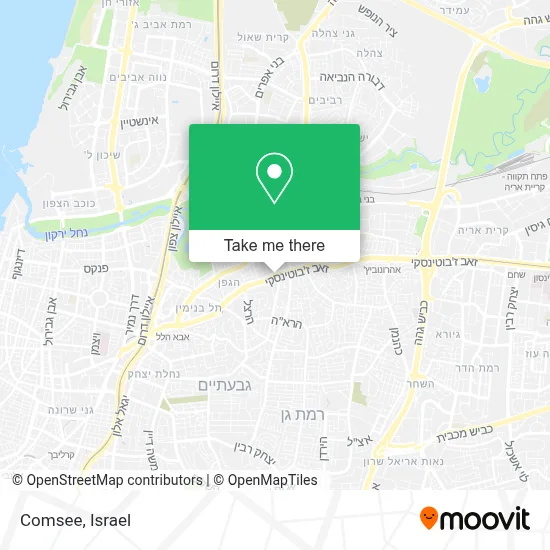 Comsee map