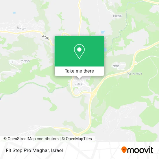Fit Step Pro Maghar map