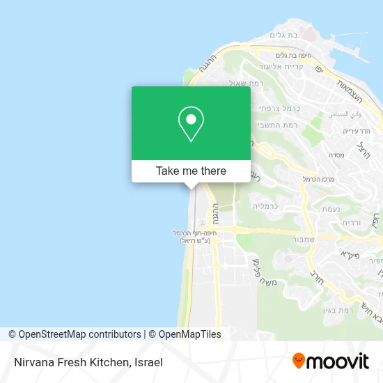 Nirvana Fresh Kitchen map