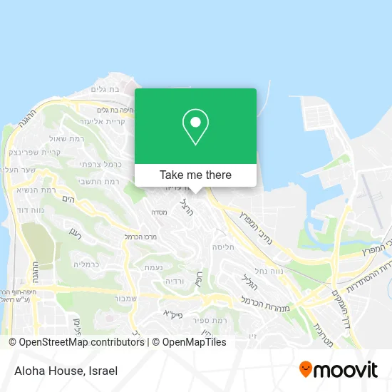Aloha House map
