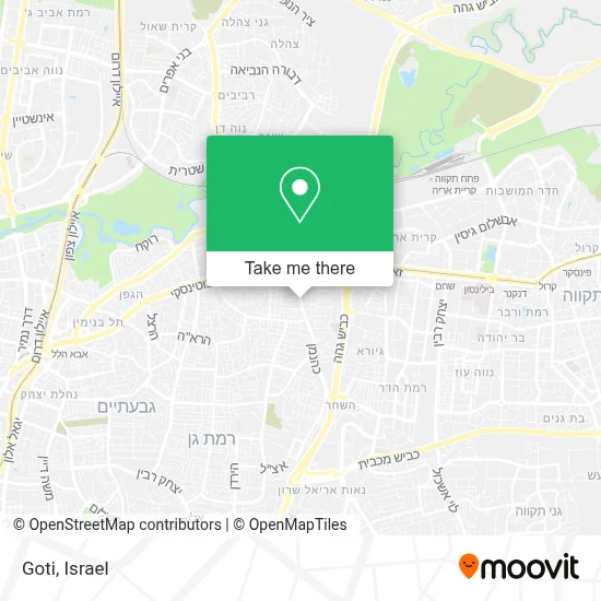 Goti map