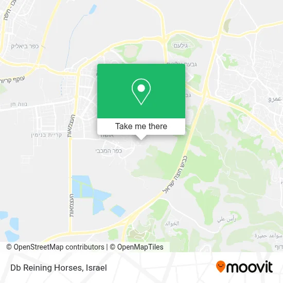Db Reining Horses map