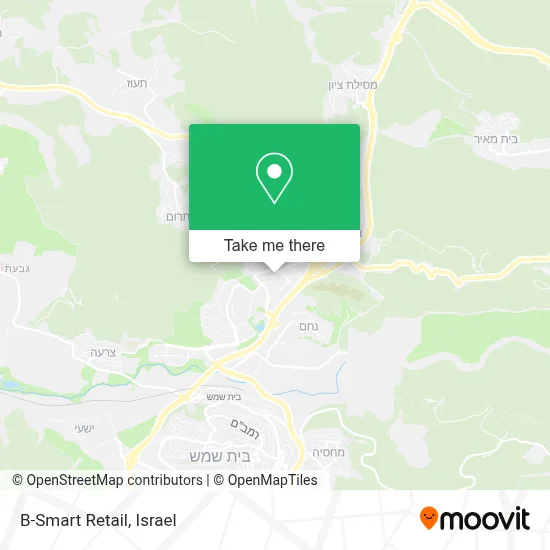 B-Smart Retail map