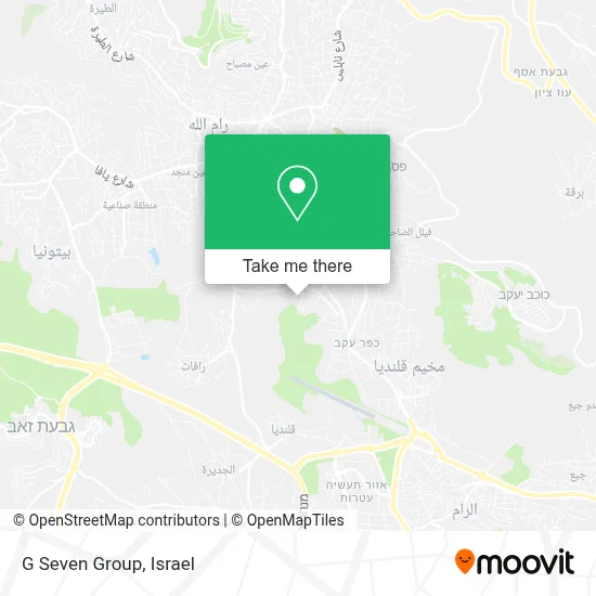G Seven Group map