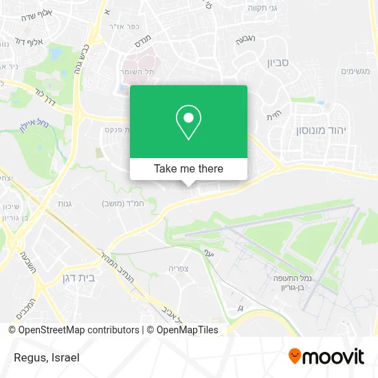 Regus map