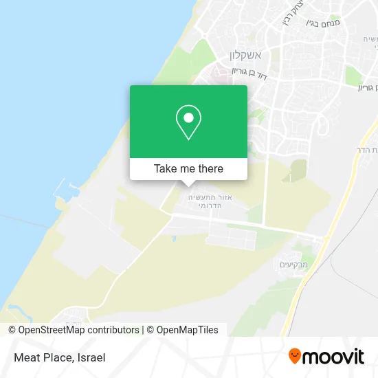 Meat Place map