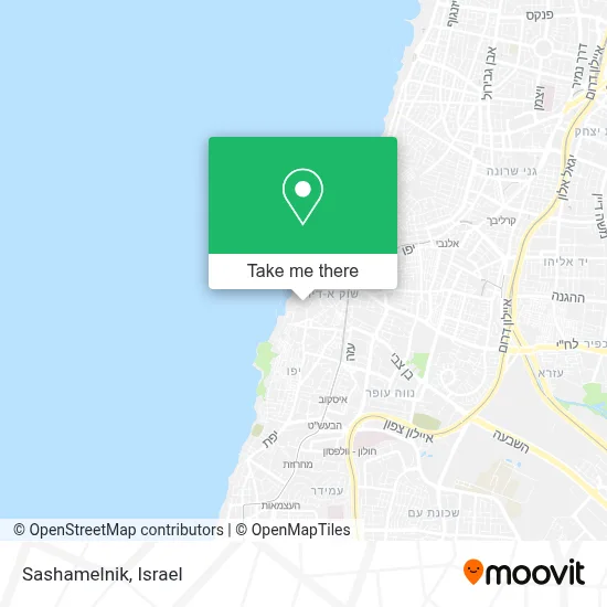Sashamelnik map