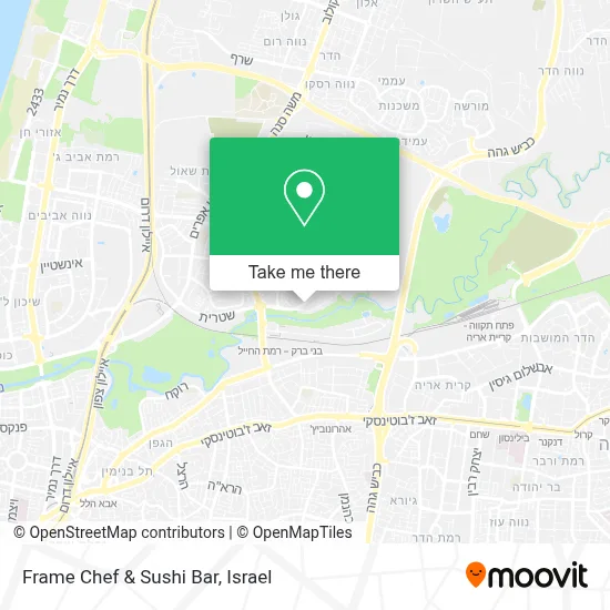 Frame Chef & Sushi Bar map