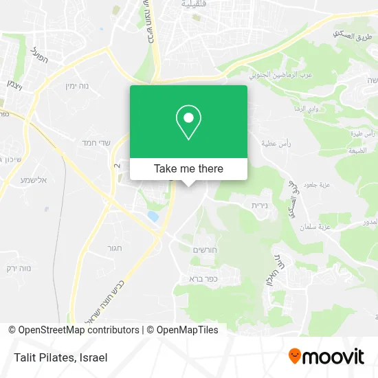 Talit Pilates map