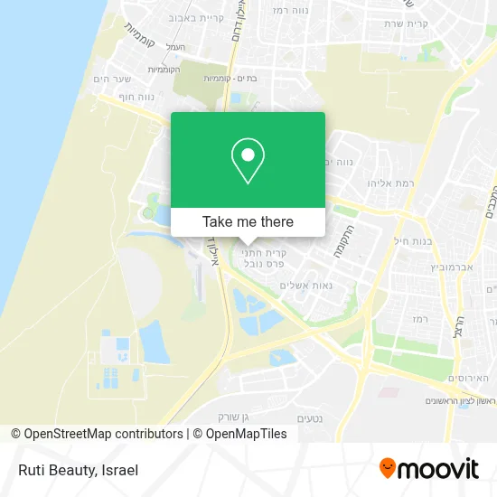 Ruti Beauty map