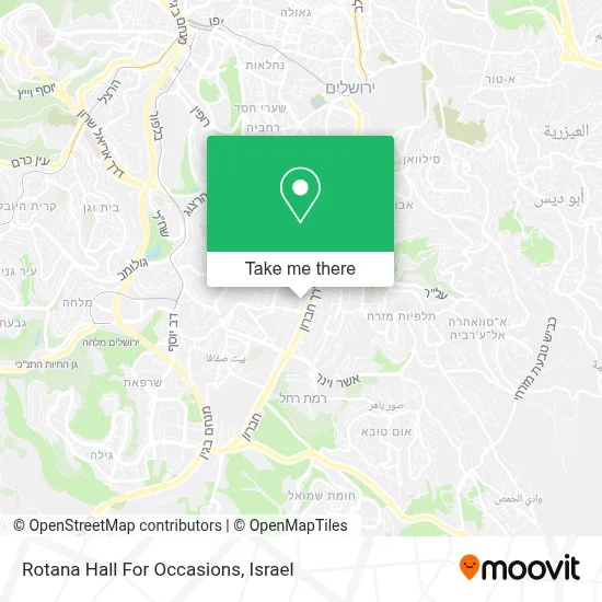 Rotana Hall For Occasions map