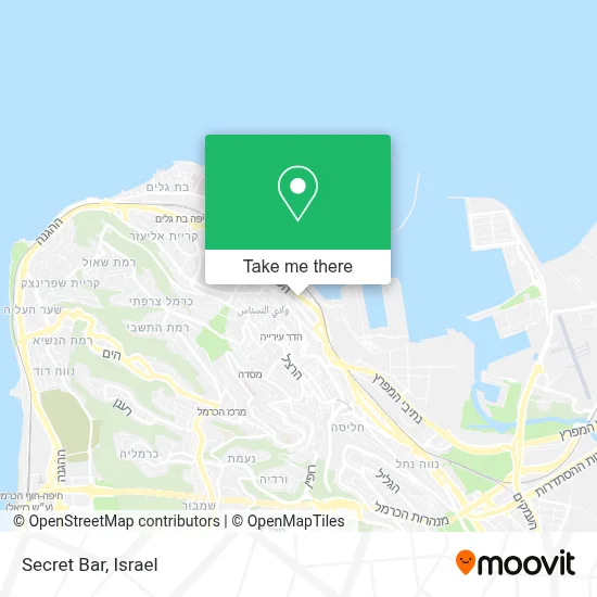 Secret Bar map
