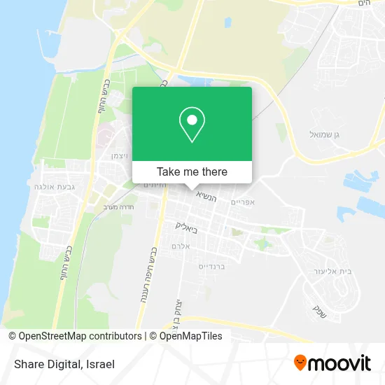 Share Digital map