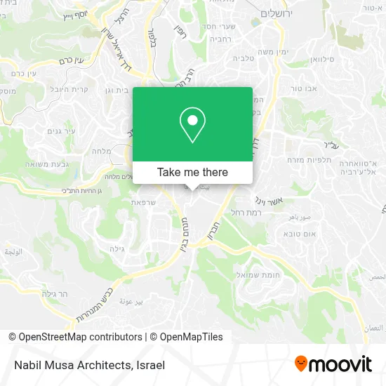 Nabil Musa Architects map