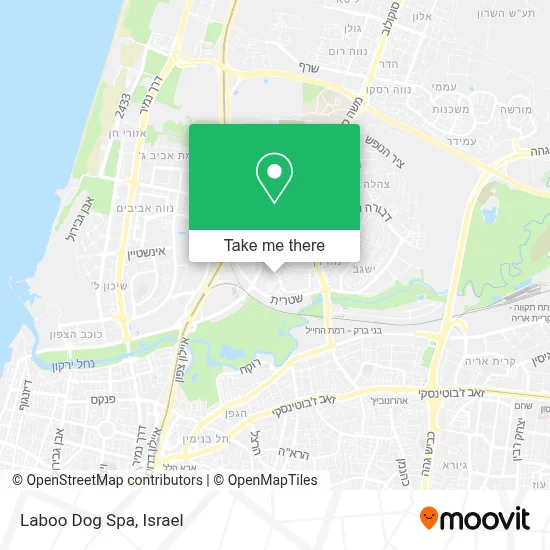Laboo Dog Spa map