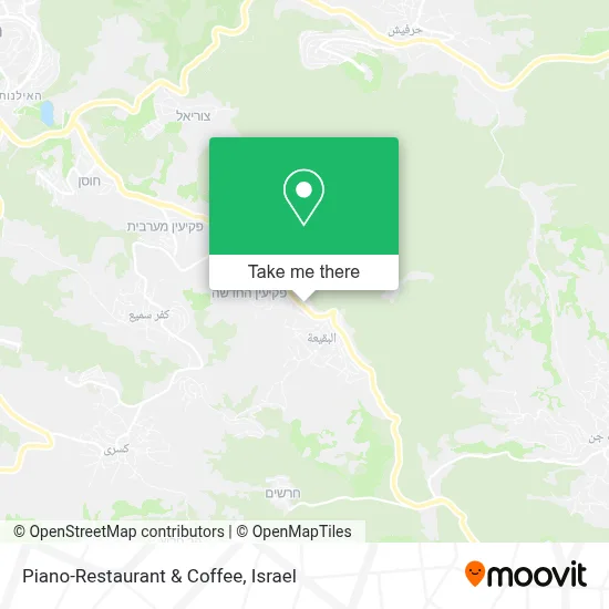 Piano-Restaurant & Coffee map