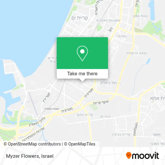 Myzer Flowers map