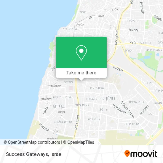Success Gateways map