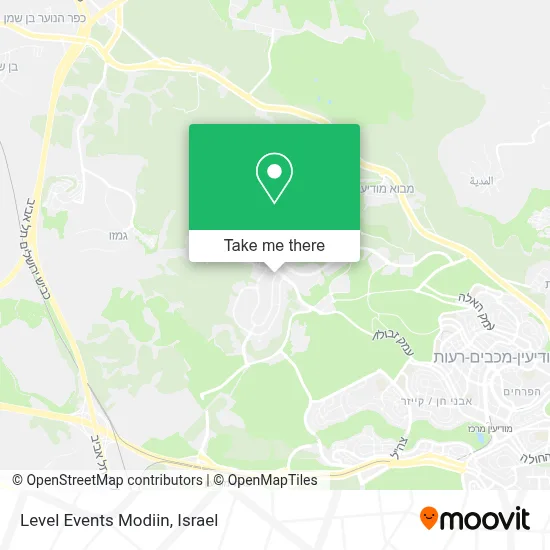 Level Events Modiin map