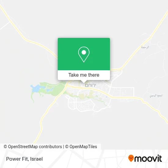 Power Fit map