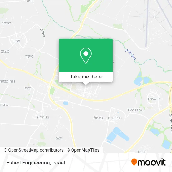 Eshed Engineering map