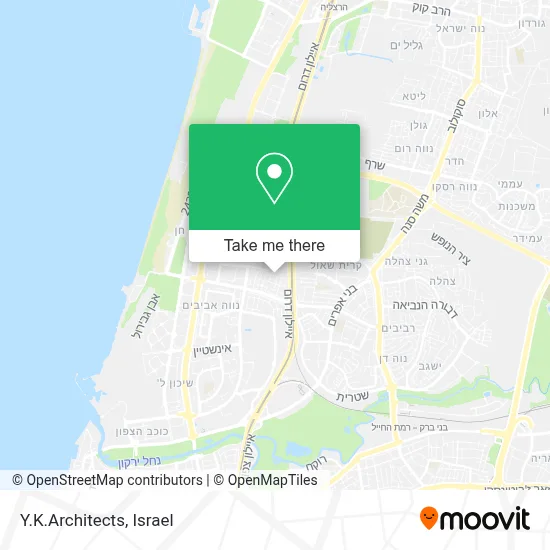 Y.K.Architects map