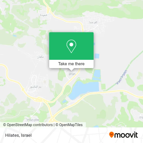 Hilates map