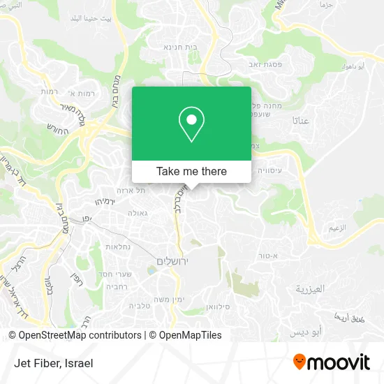 Jet Fiber map