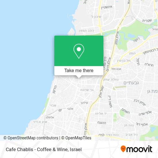 Cafe Chablis - Coffee & Wine map