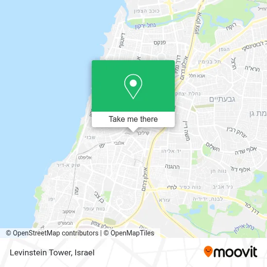 Levinstein Tower map