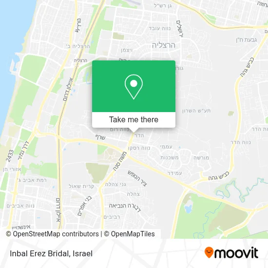 Inbal Erez Bridal map