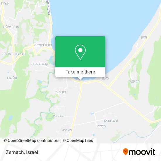 Zemach map