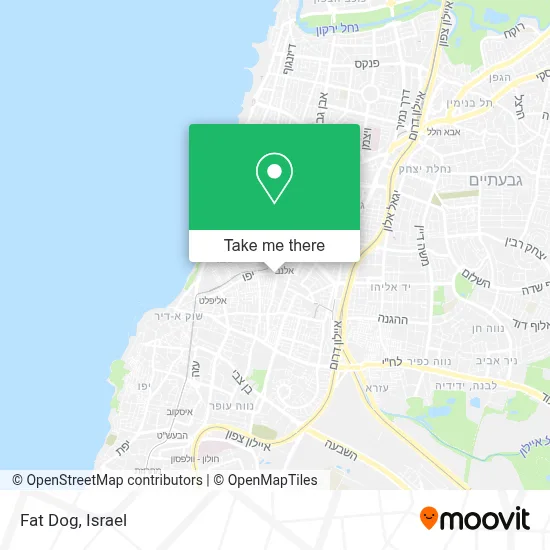 Fat Dog map
