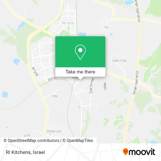 Rl Kitchens map