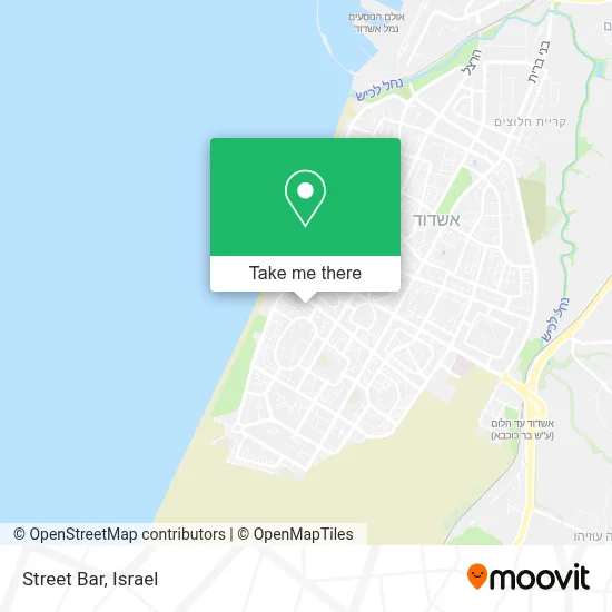 Street Bar map