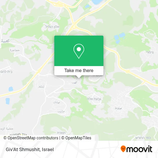 Giv'At Shmushit map