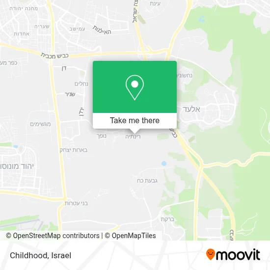 Childhood map