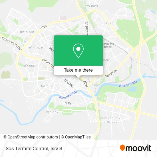 Sos Termite Control map