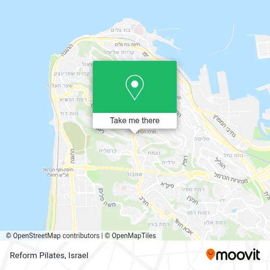 Reform Pilates map