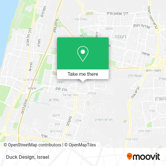 Duck Design map