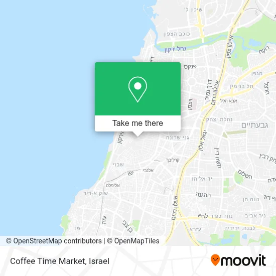 Coffee Time Market map