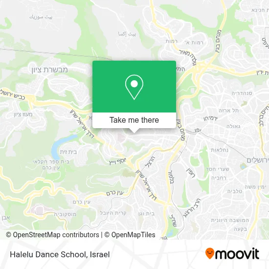 Halelu Dance School map